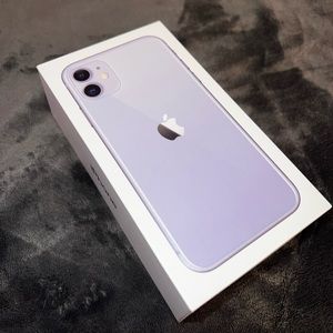 iPhone 11 Purple Box